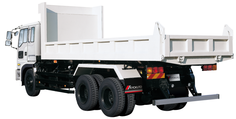 長尺深あおりダンプ